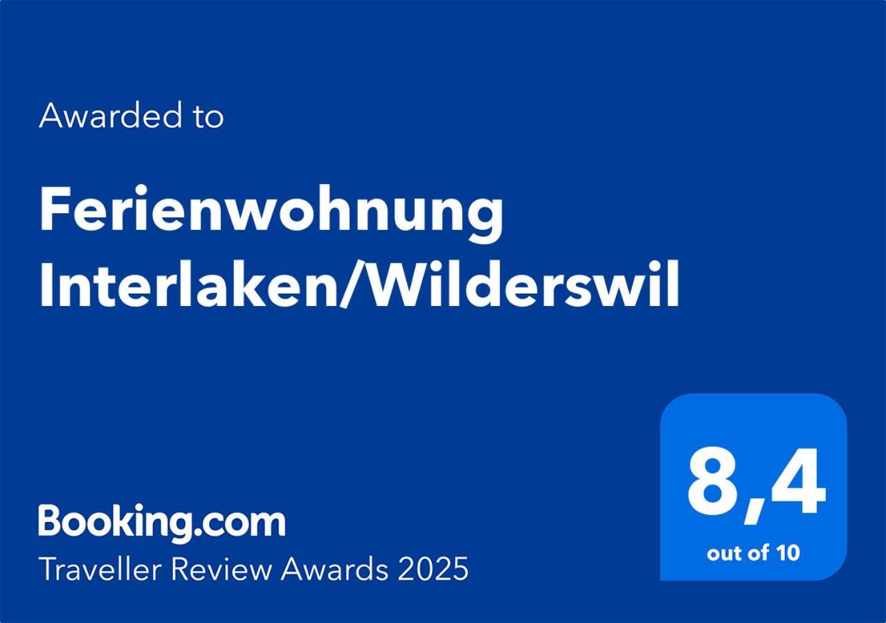 Ferienwohnung Interlaken/Wilderswil Eksteriør bilde